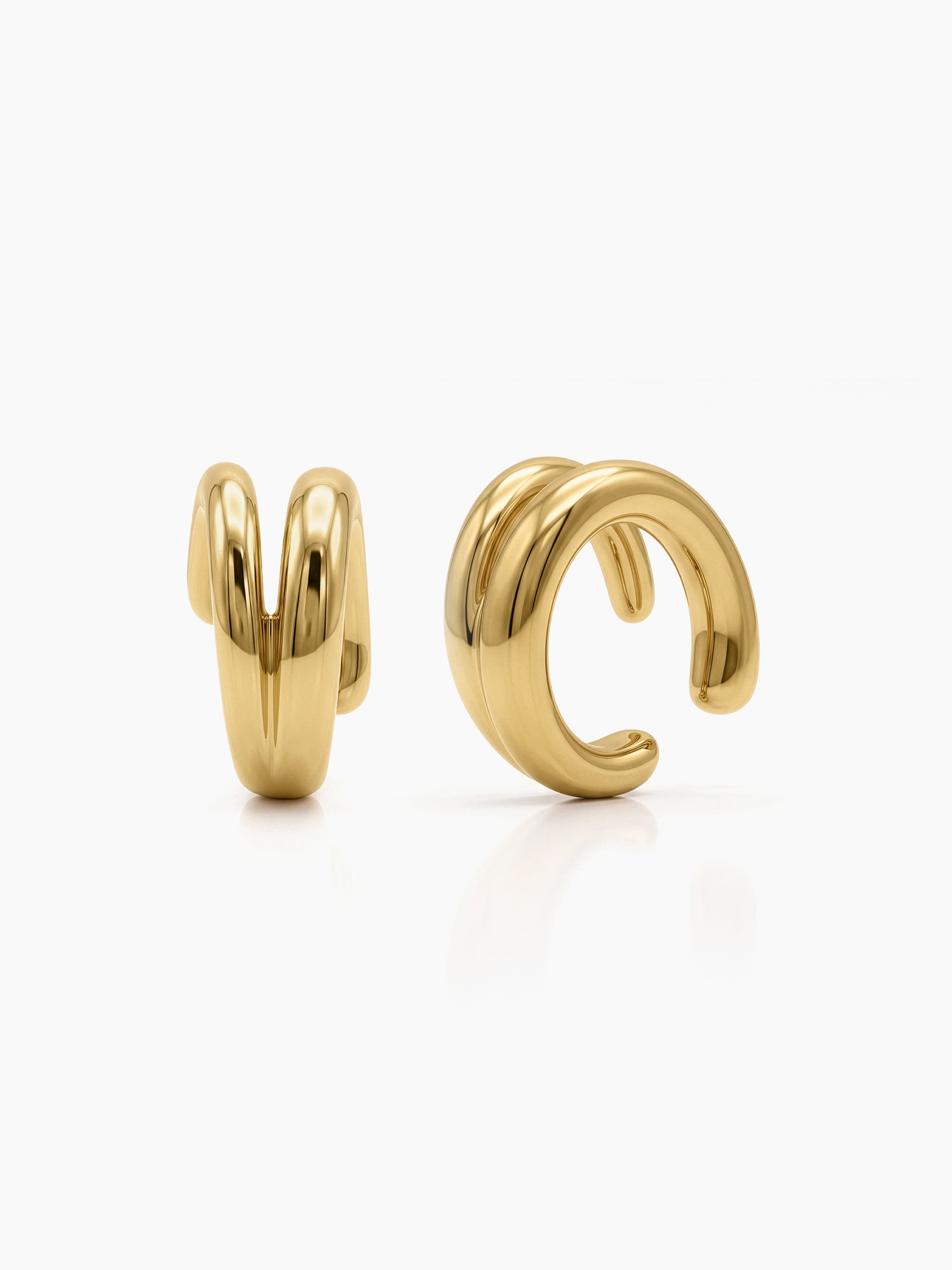 Verity 18K Gold Plated Women's Ear Cuffs