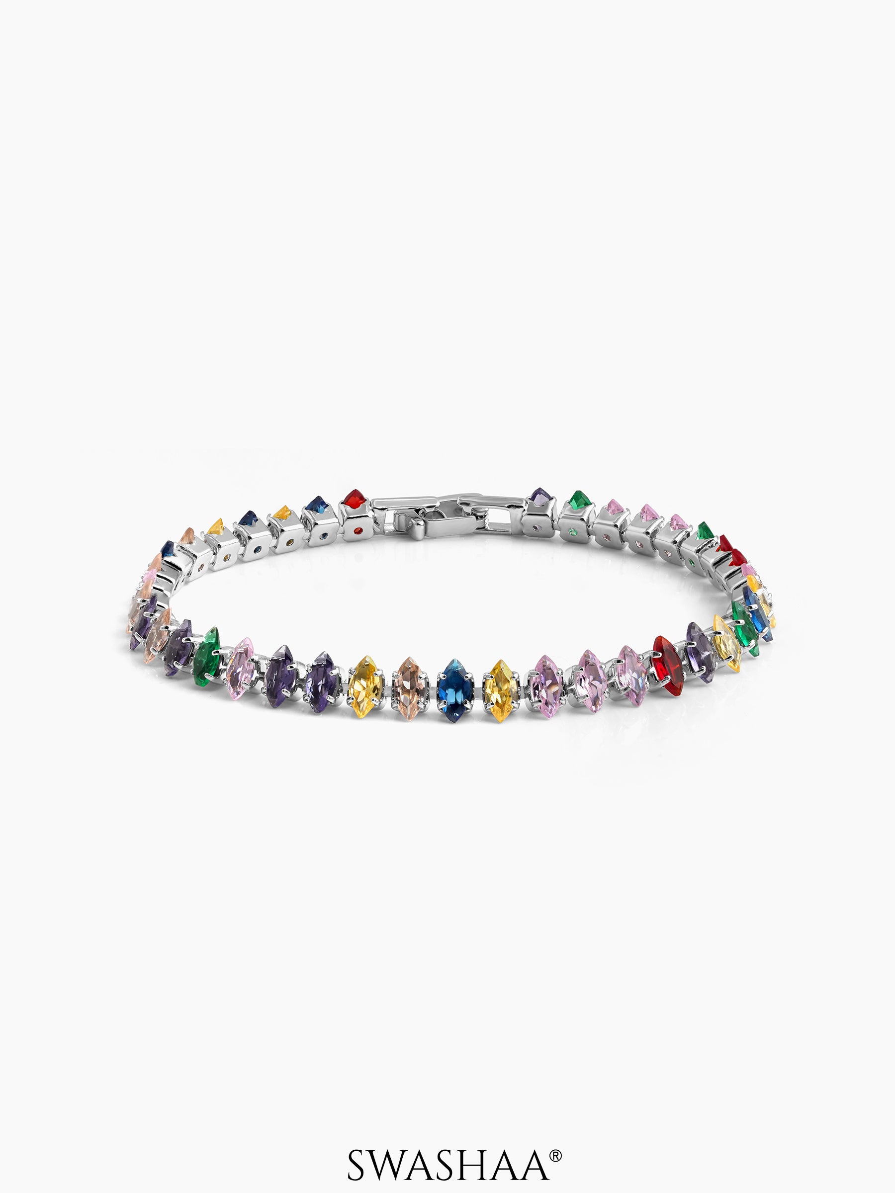 Veyra Diamond Tennis Bracelet - Swashaa