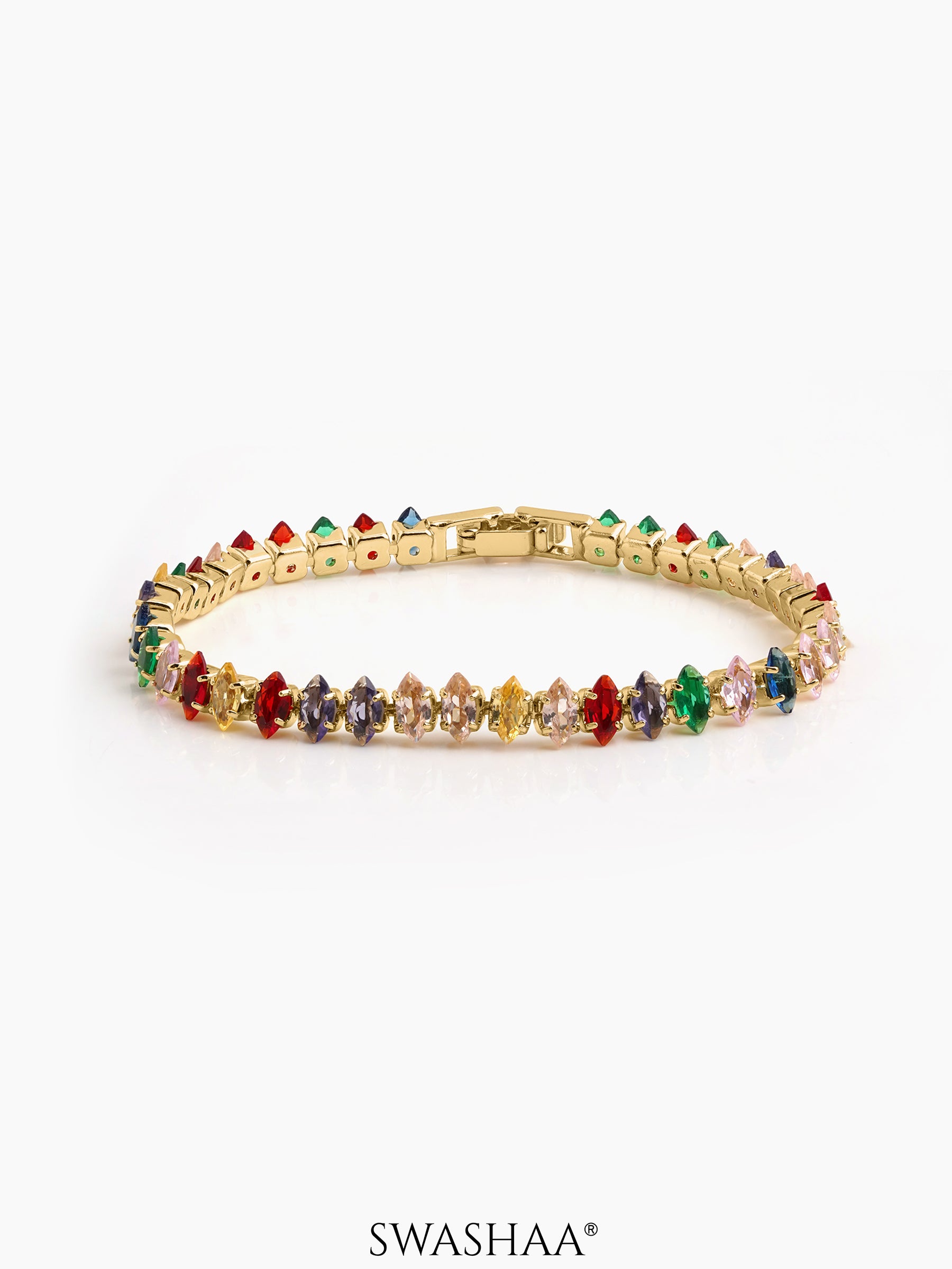 Veyra Diamond Tennis Bracelet - Swashaa