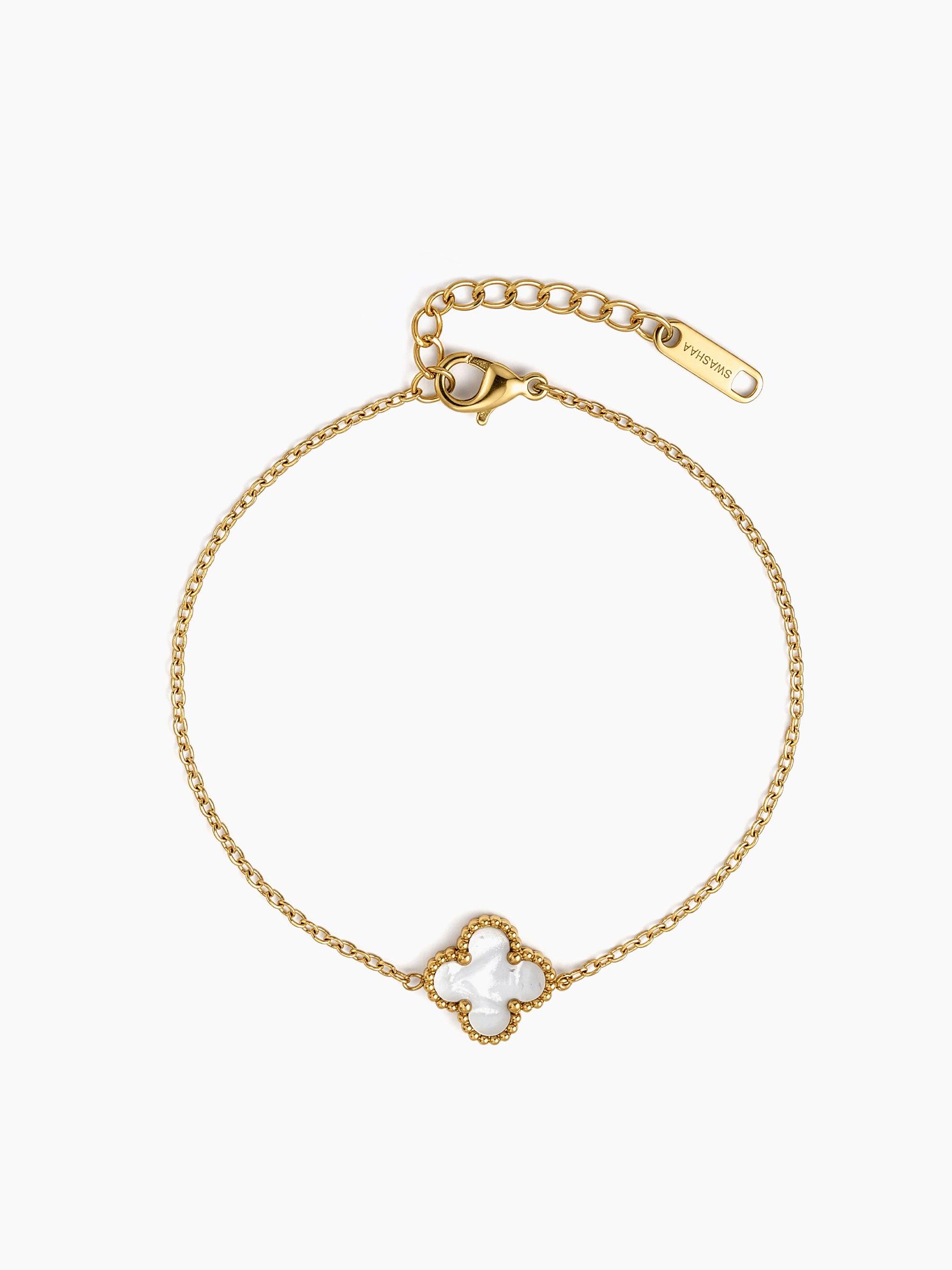 Vyom Clover 18K Gold Plated Rakhi