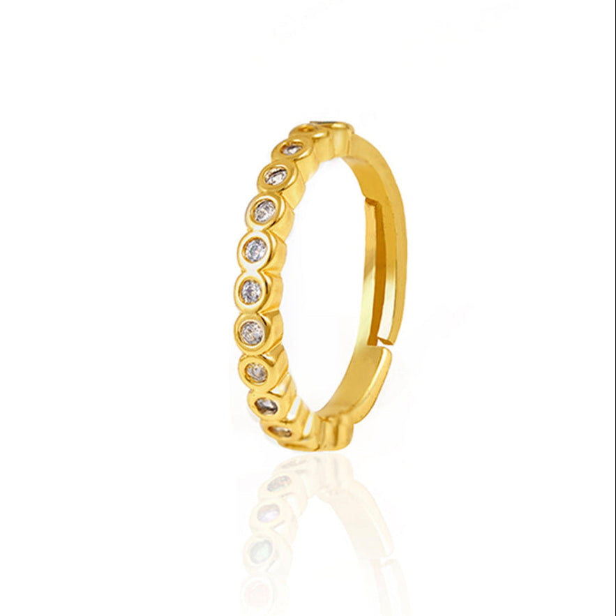 Wisha Band 18K Gold Plated Ring