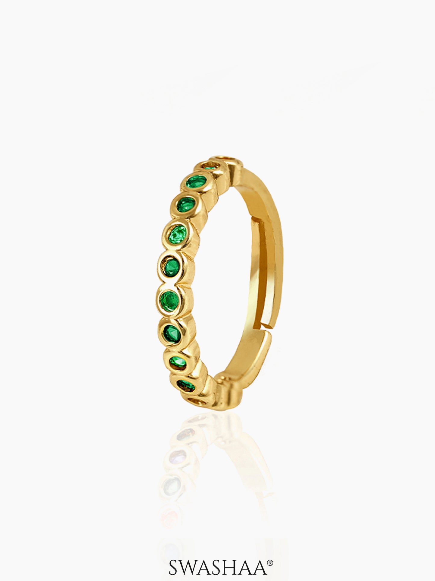 Wisha Band 18K Gold Plated Ring