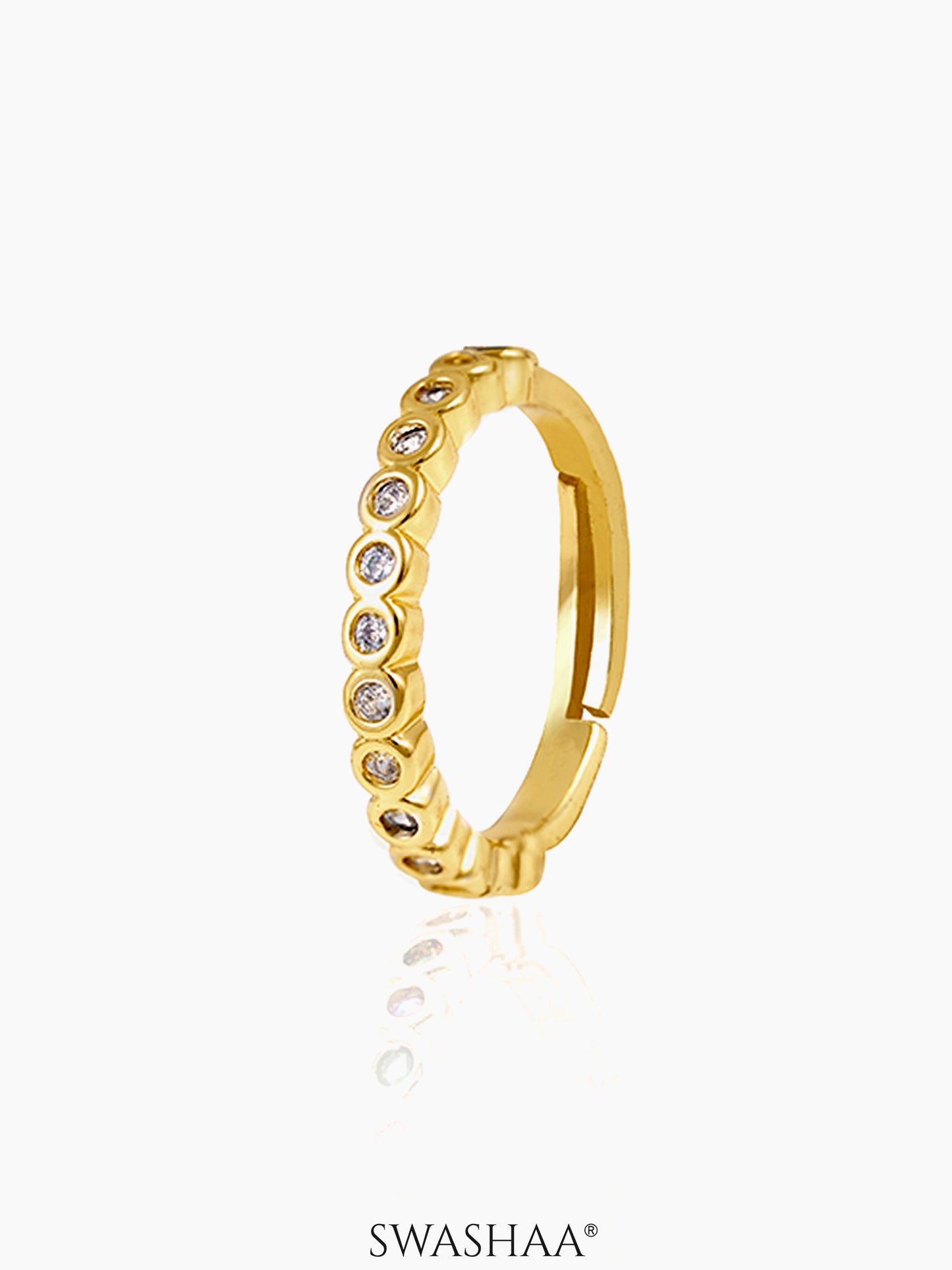 Wisha Band 18K Gold Plated Ring
