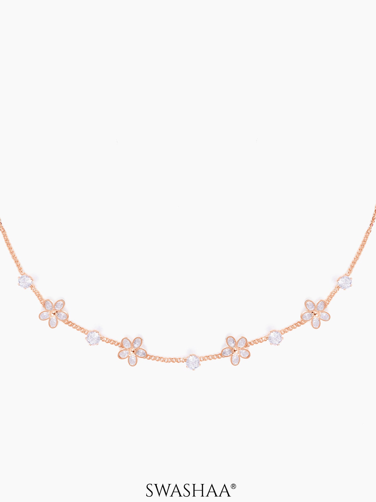 Zaaei Rosegold Plated Choker