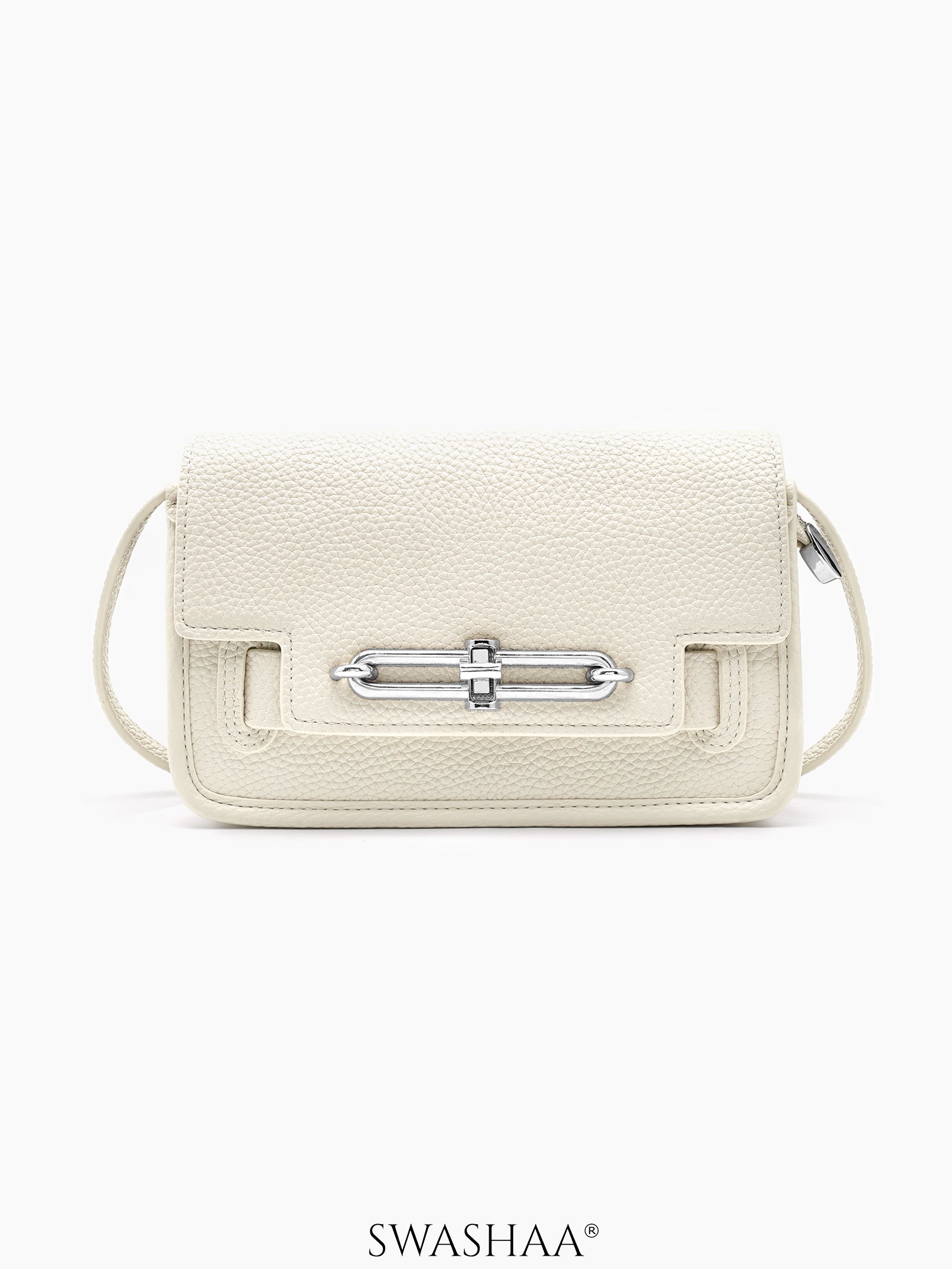 Zaria Leather Sling Bag - Swashaa