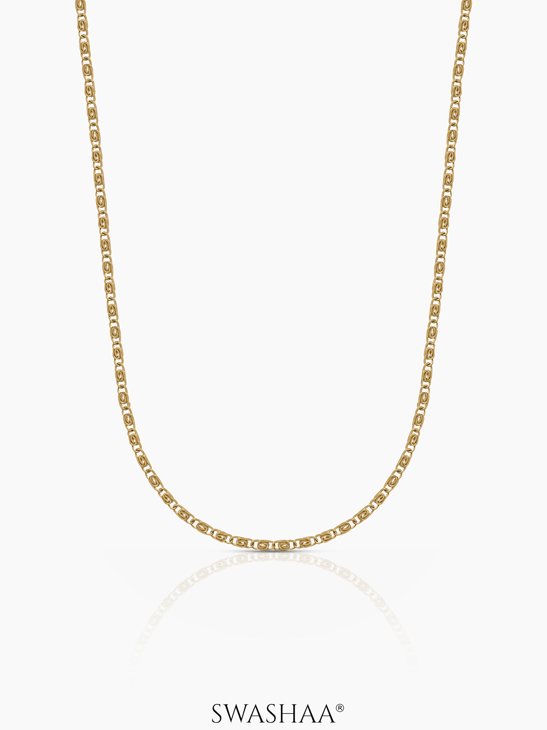 Zeke 2MM Women's Chain