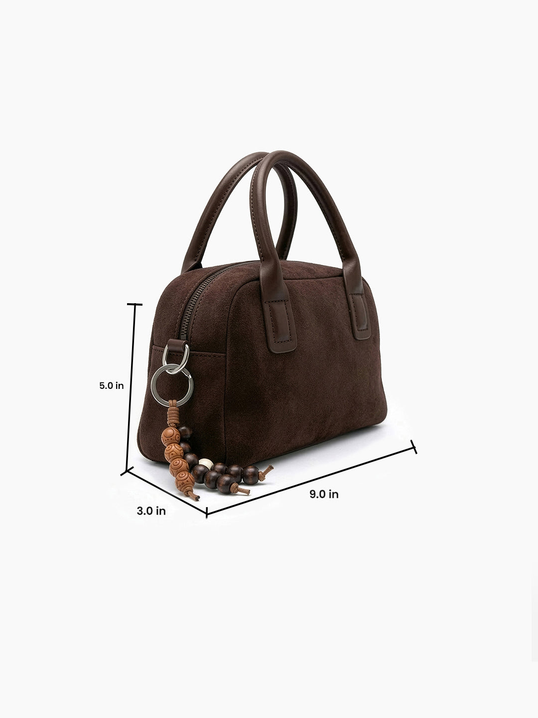 Zoreya Brown Mini Bag - Swashaa