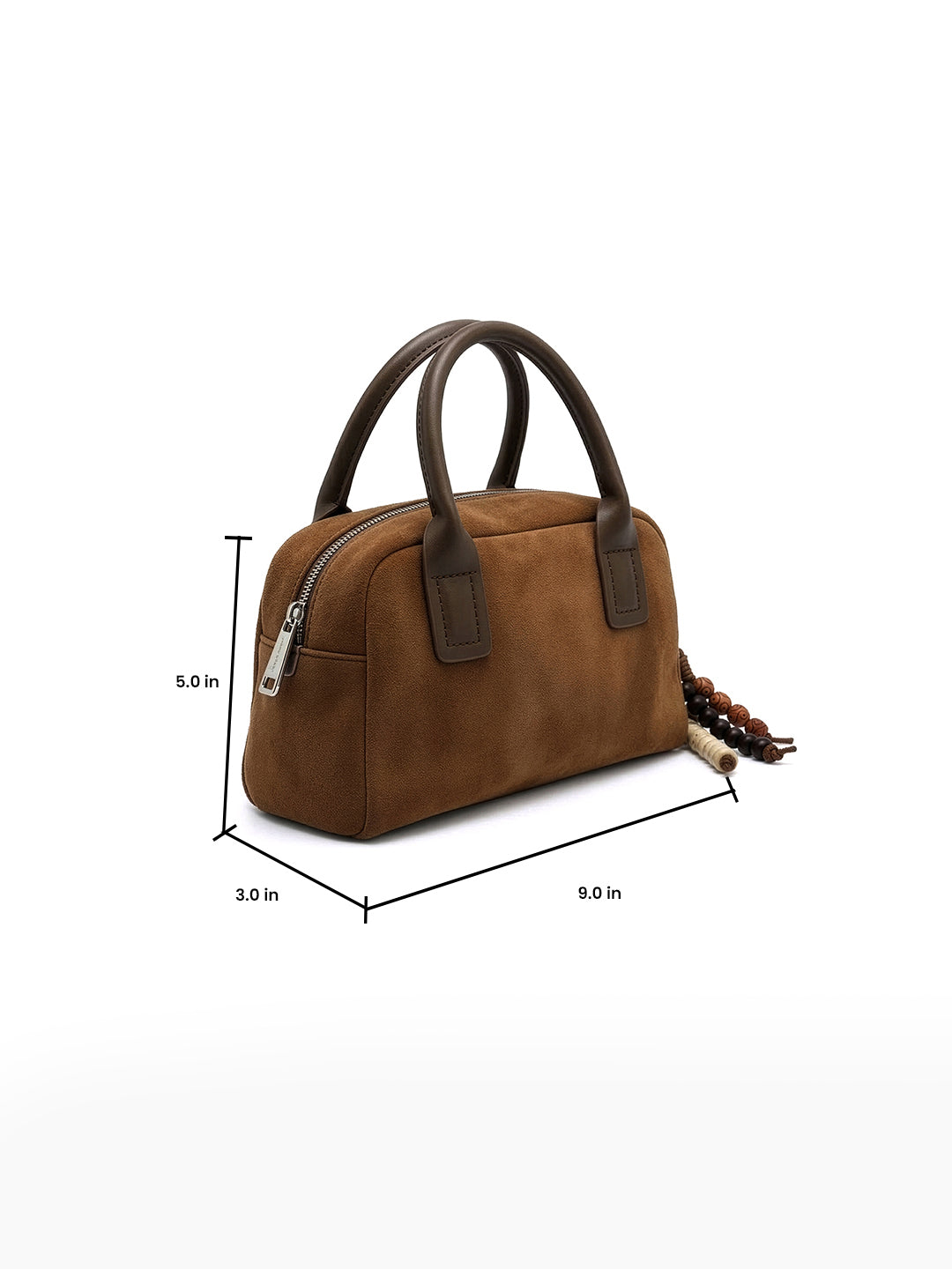 Zoreya Mocha Brown Mini Bag - Swashaa