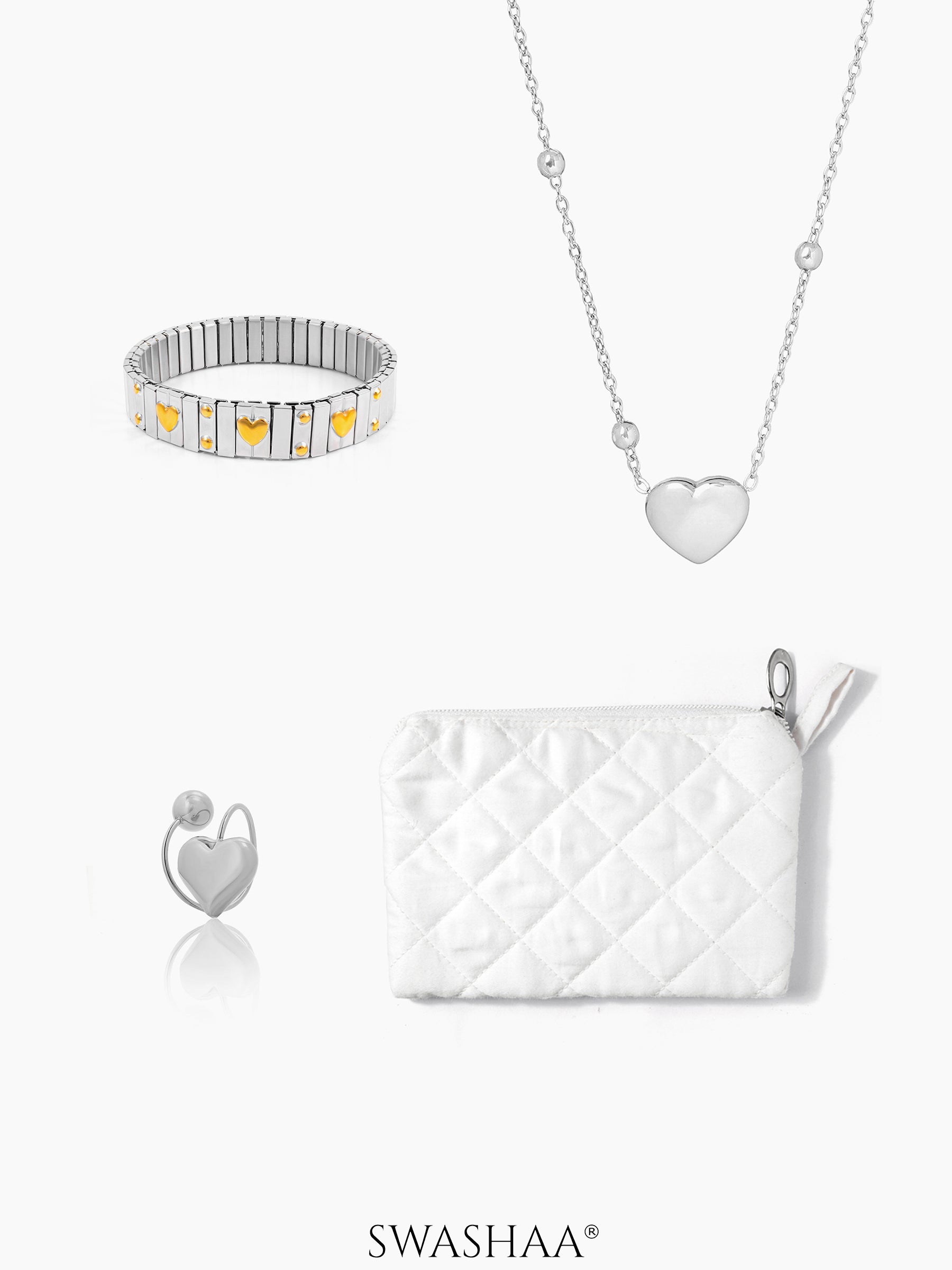 All About Signature Heart Women's Set - Swashaa