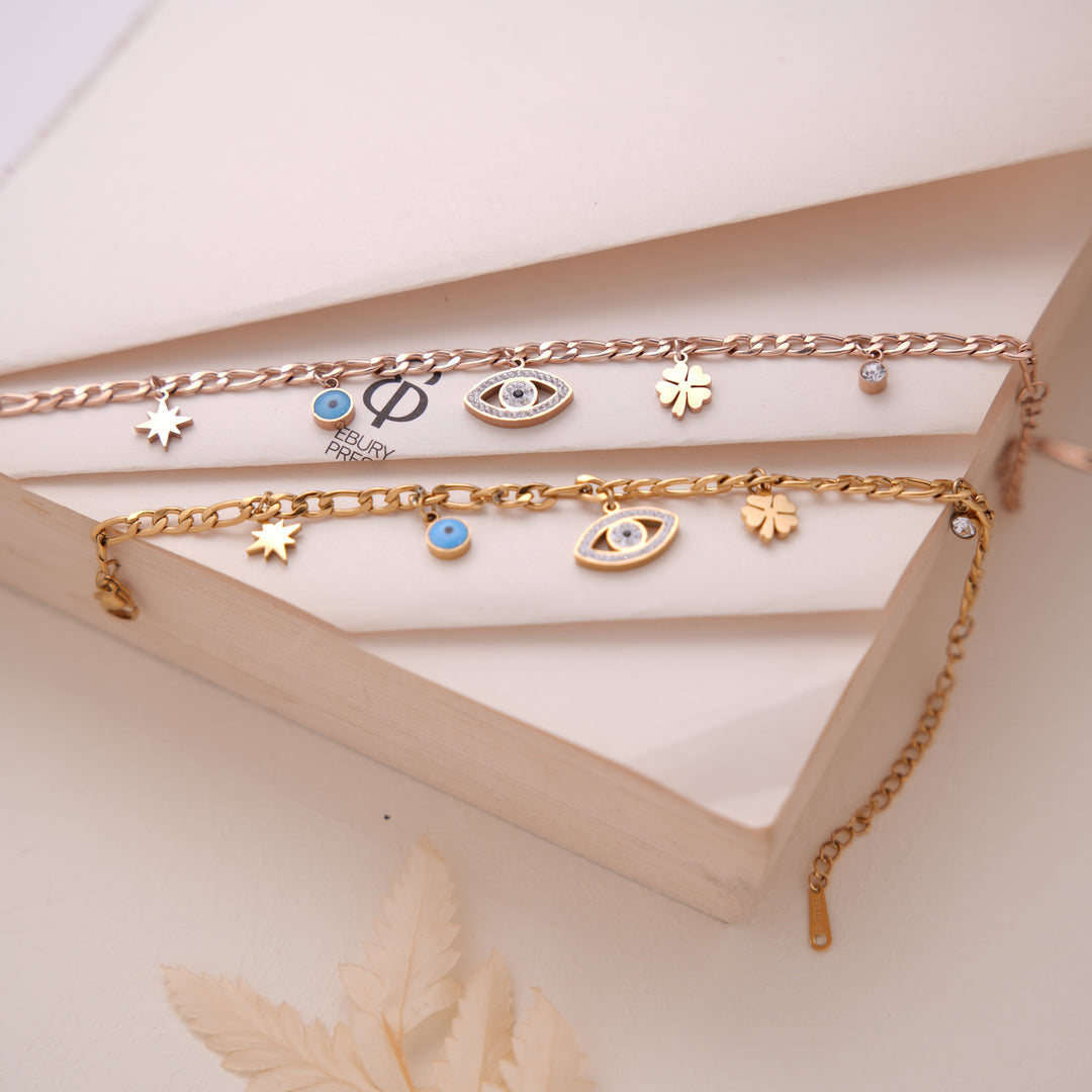 Shiloh Charms Bracelet - Swashaa