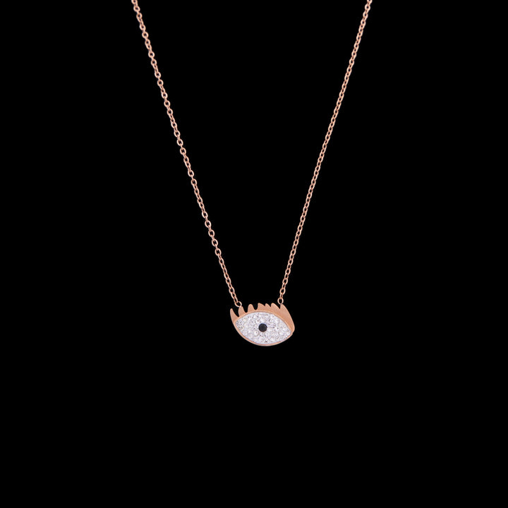 Allika Evil Eye Necklace - Swashaa