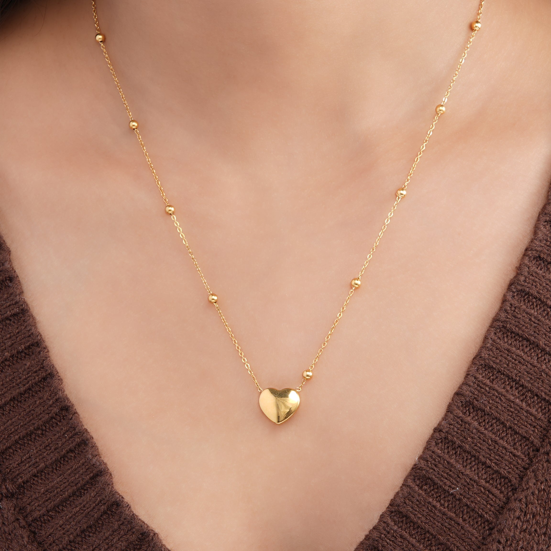 Statement Heart Necklace