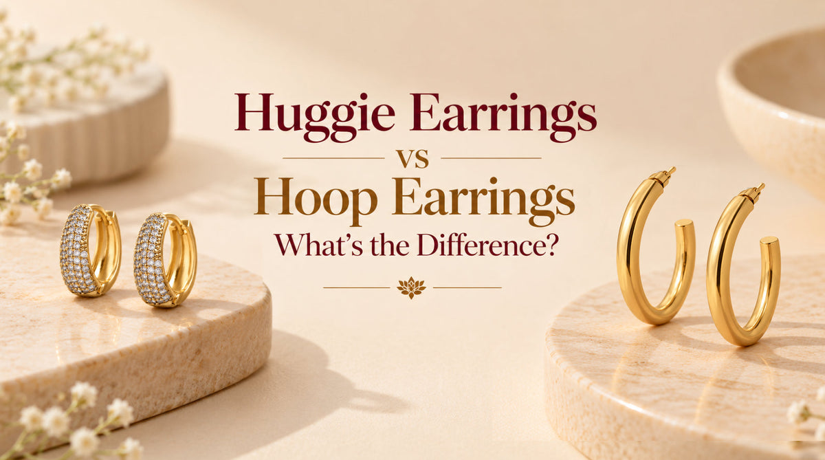 Huggie Earrings vs Hoop Earrings: What's the Difference?