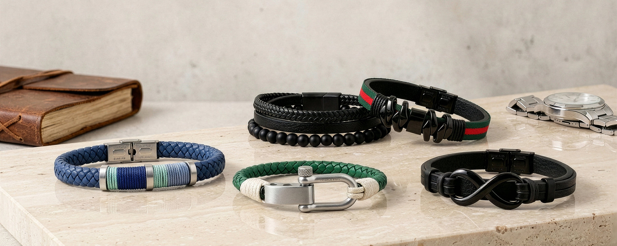 Men's Leather Bracelets