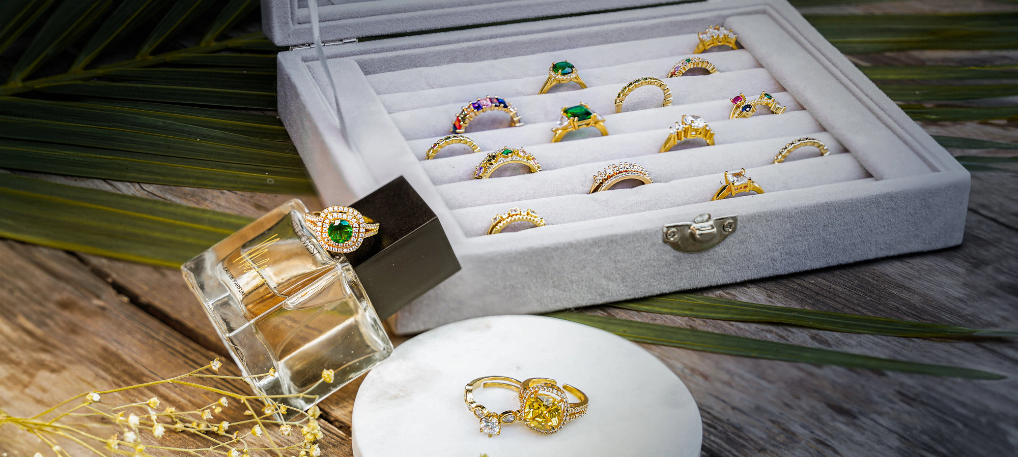 Eternal Bloom Rings Collection