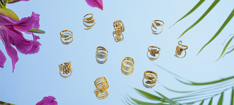 Golden leaf Adornments