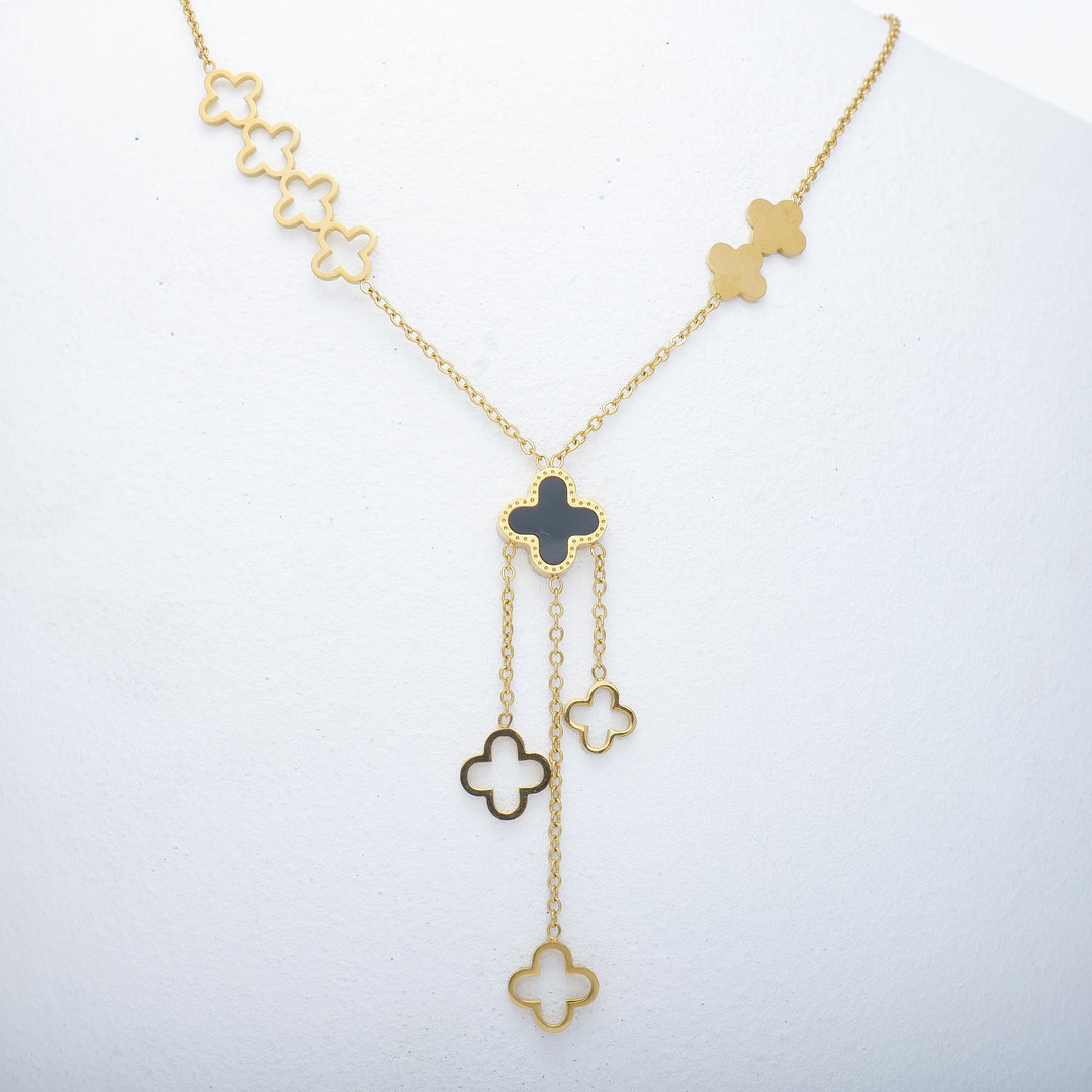 Anastasia Clover 18K Gold Plated Necklace