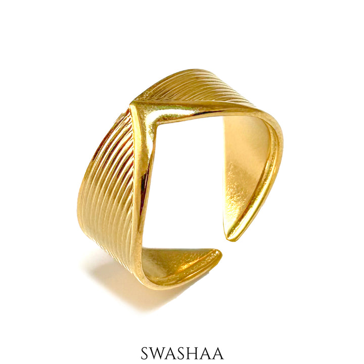 Terry 18K Gold Plated Ring