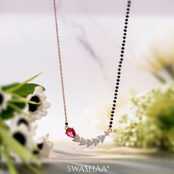 Devani Rosegold Plated Mangalsutra