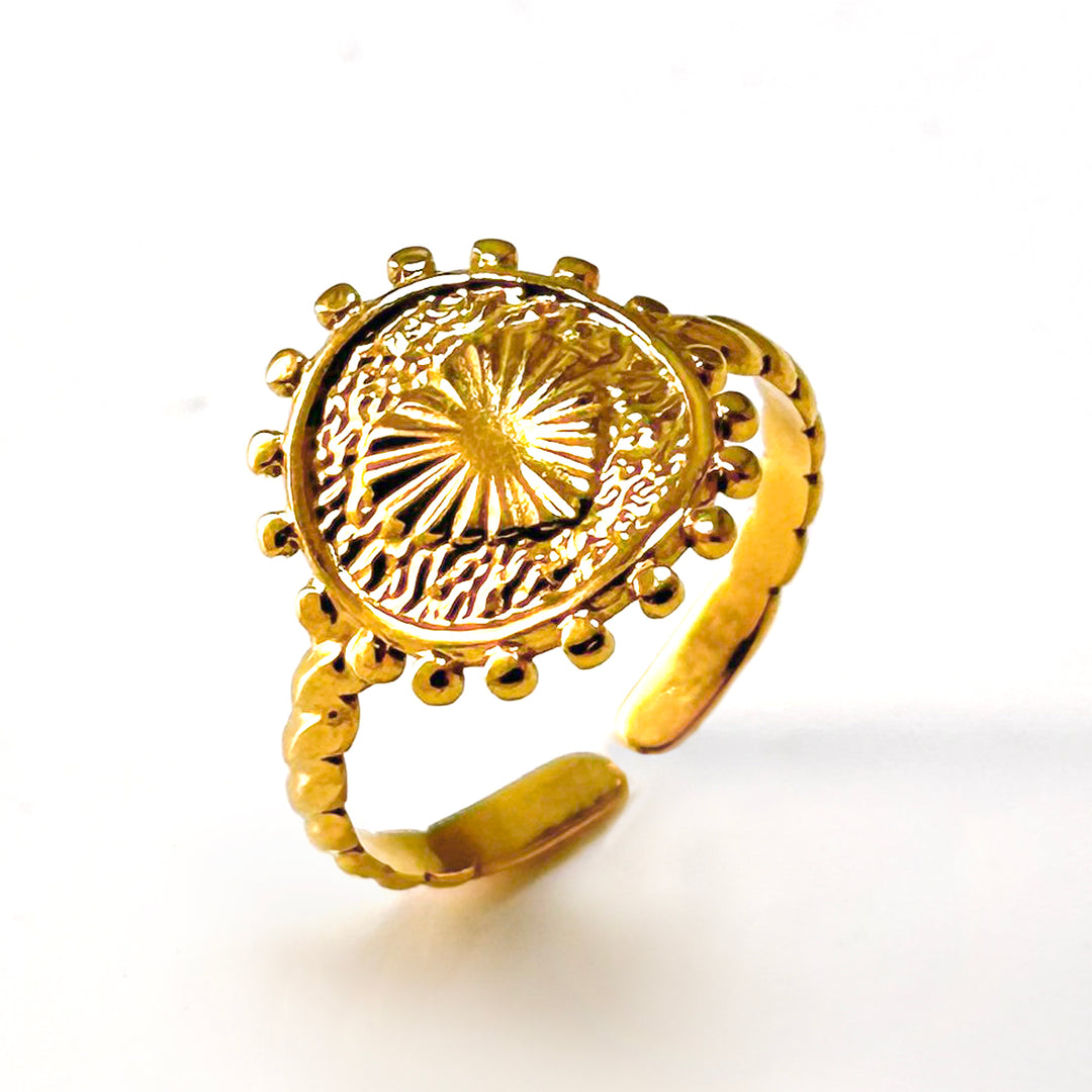 Jemima 18K Gold Plated Ring