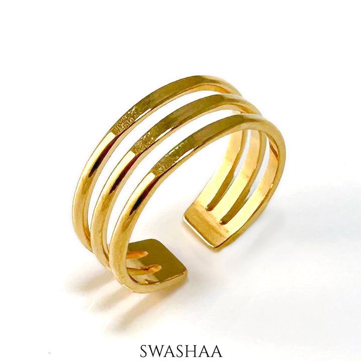 Irya 18K Gold Plated Ring