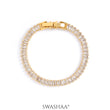Meadow Baguette 18K Gold Plated Bracelet