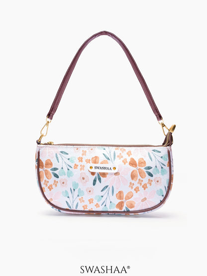 Aster Petal Print Women's Swinger Bag
