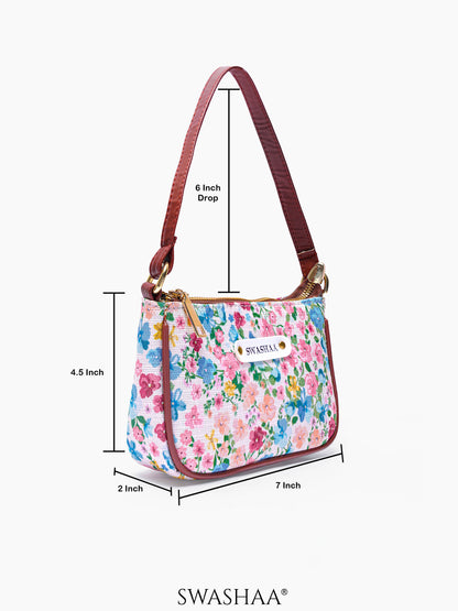 Aura Print Small Women's Mini Shoulder Bag