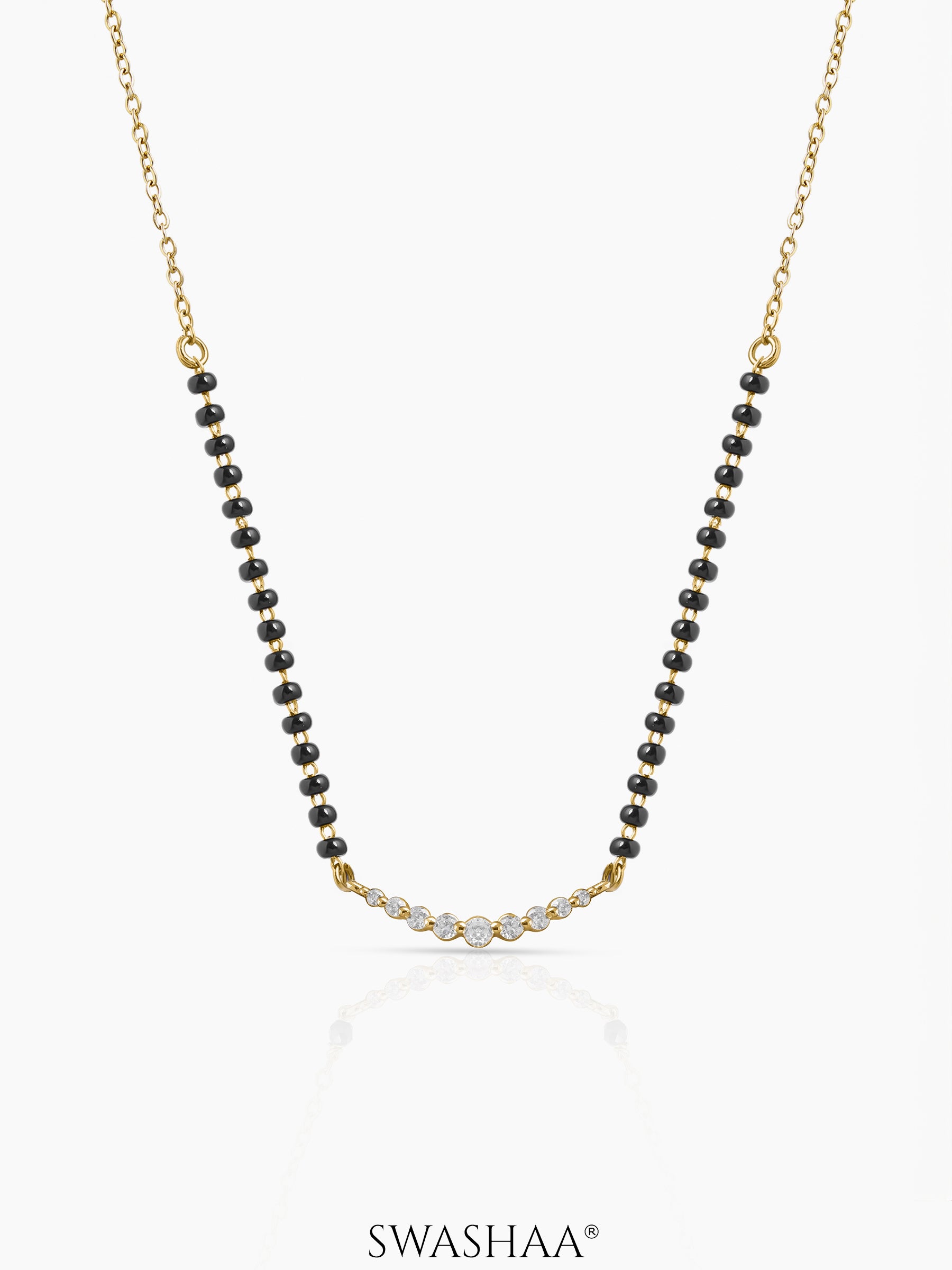 Aarunya Diamond Bar Mangalsutra