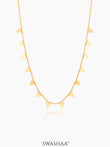 Aarya Trigon Gleam 18K Gold Plated Choker