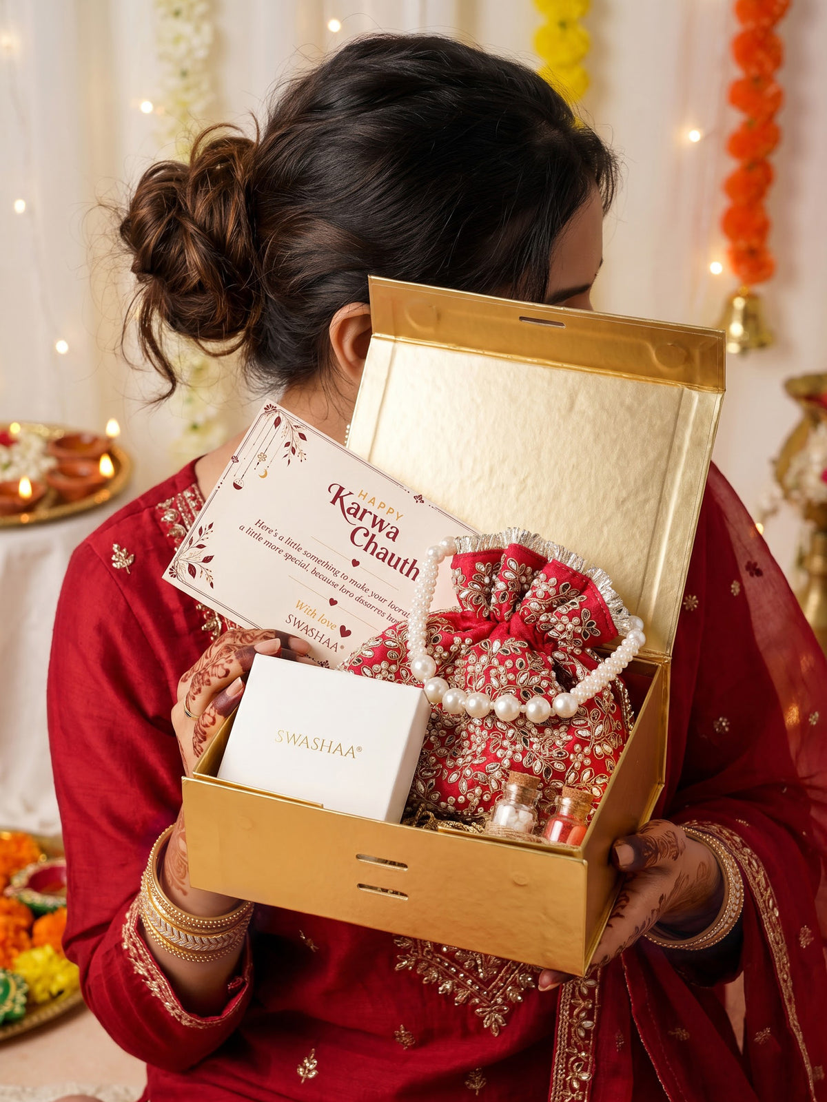 Aashirya Karwa Chauth Customized Jewellery Hamper
