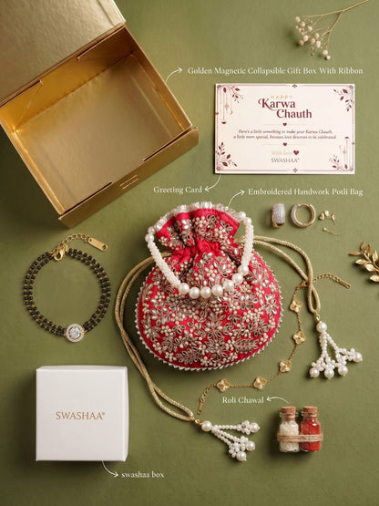 Founders Pick Aashirya Karwa Chauth Customized Jewellery Hamper
