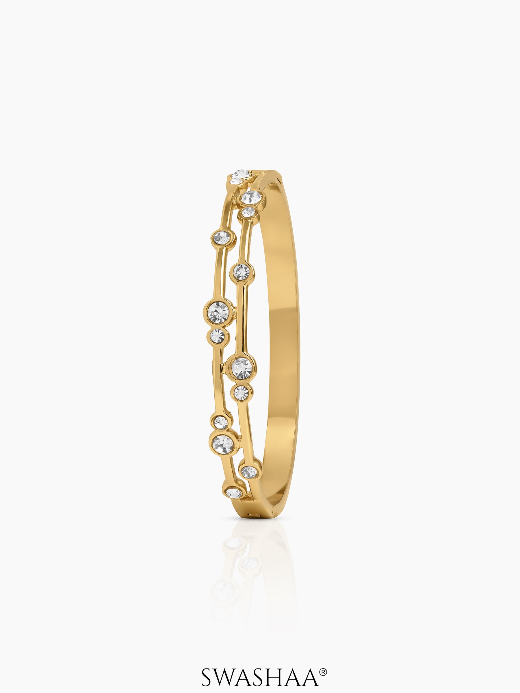 Aireya Diamond Band Bracelet - Swashaa