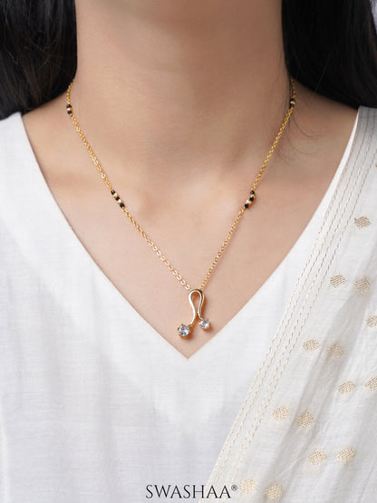 Akshara 18K Gold Plated Mangalsutra