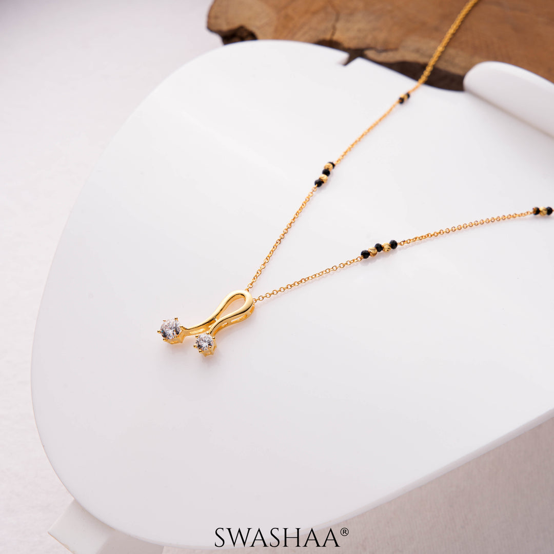 Akshara 18K Gold Plated Mangalsutra