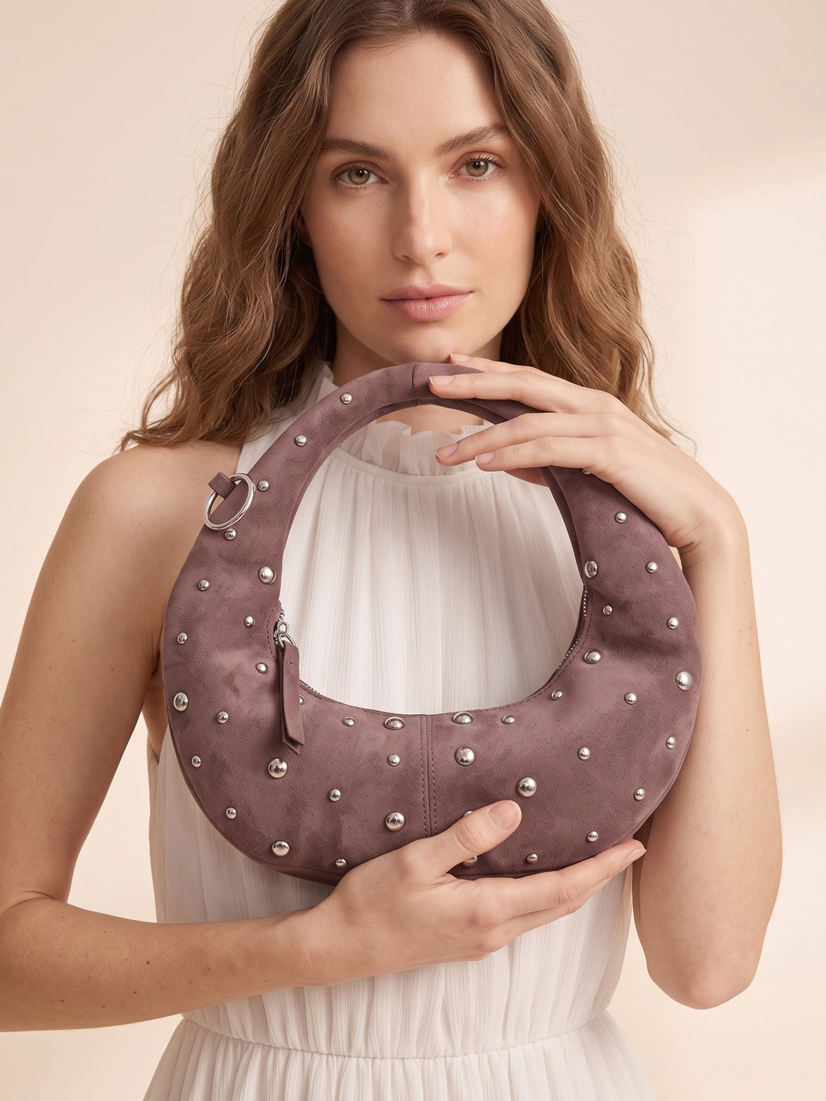 Alba Brown Shoulder Bag - Swashaa