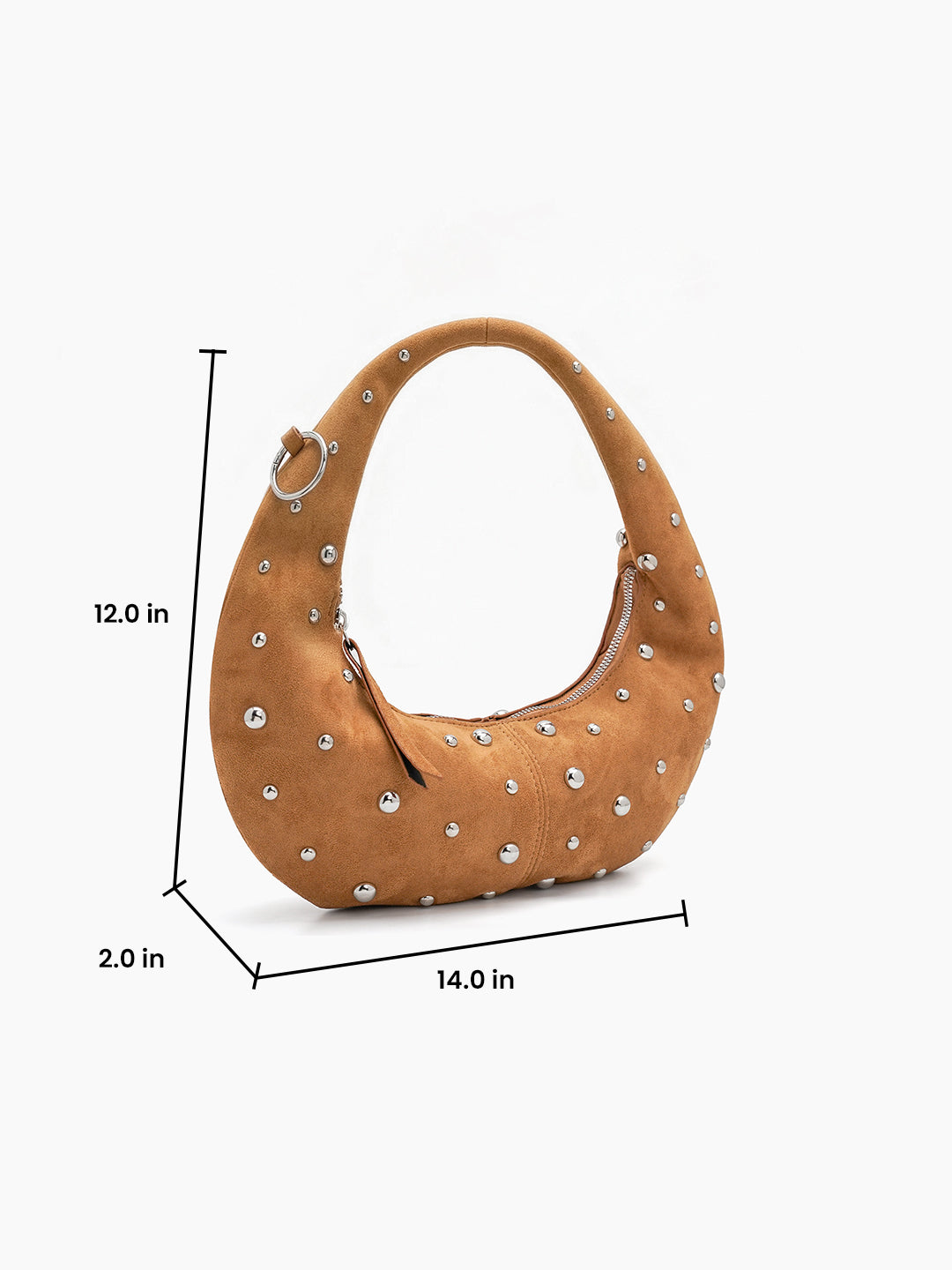 Alba Tan Shoulder Bag - Swashaa