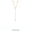 Aleeia Solitaire Drop 18K Gold Plated Mangalsutra