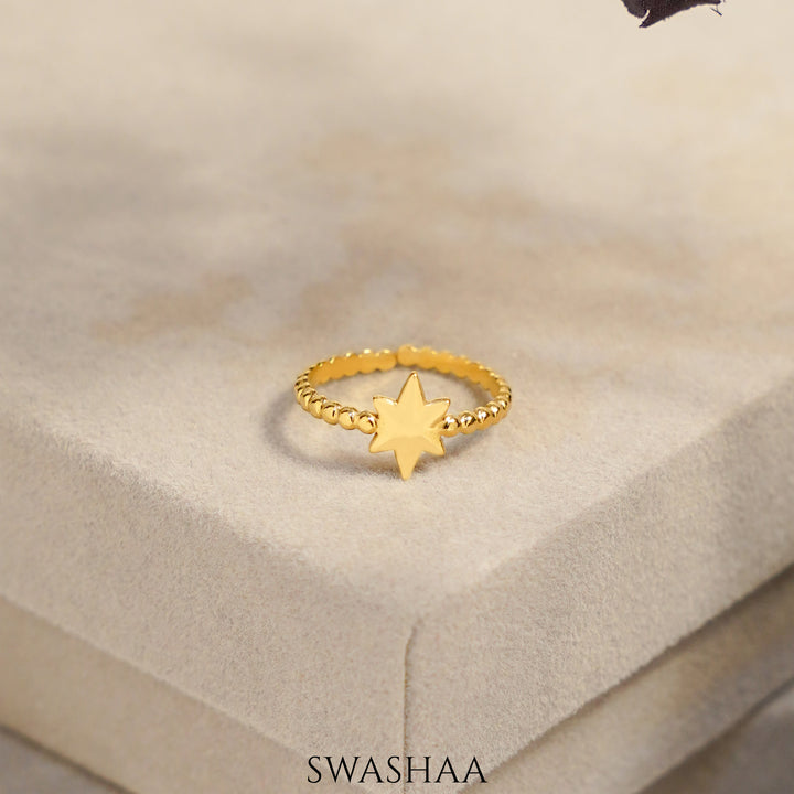 Alessio 18K Gold Plated Ring