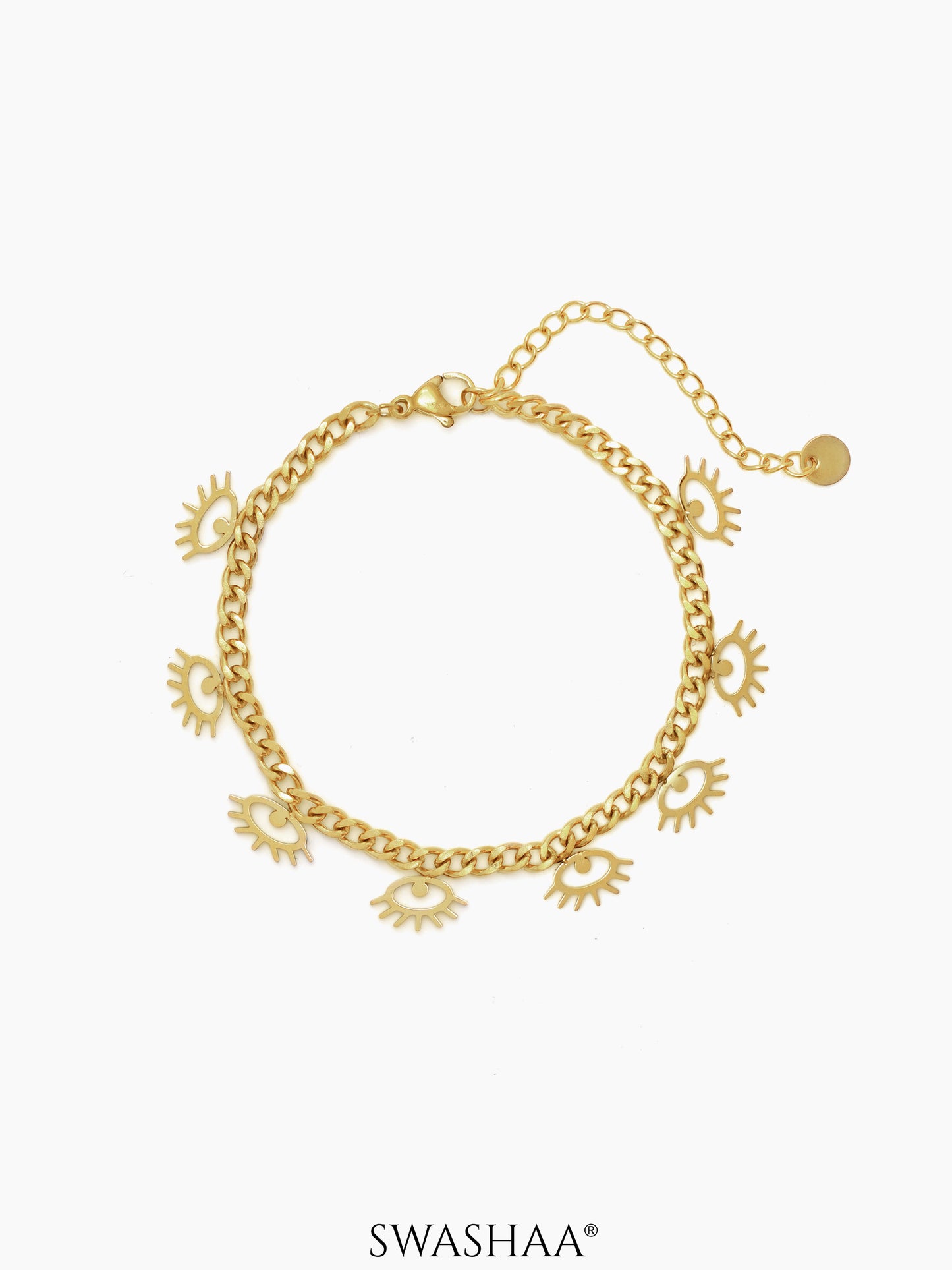 Alia Eye 18K Gold Plated Bracelet