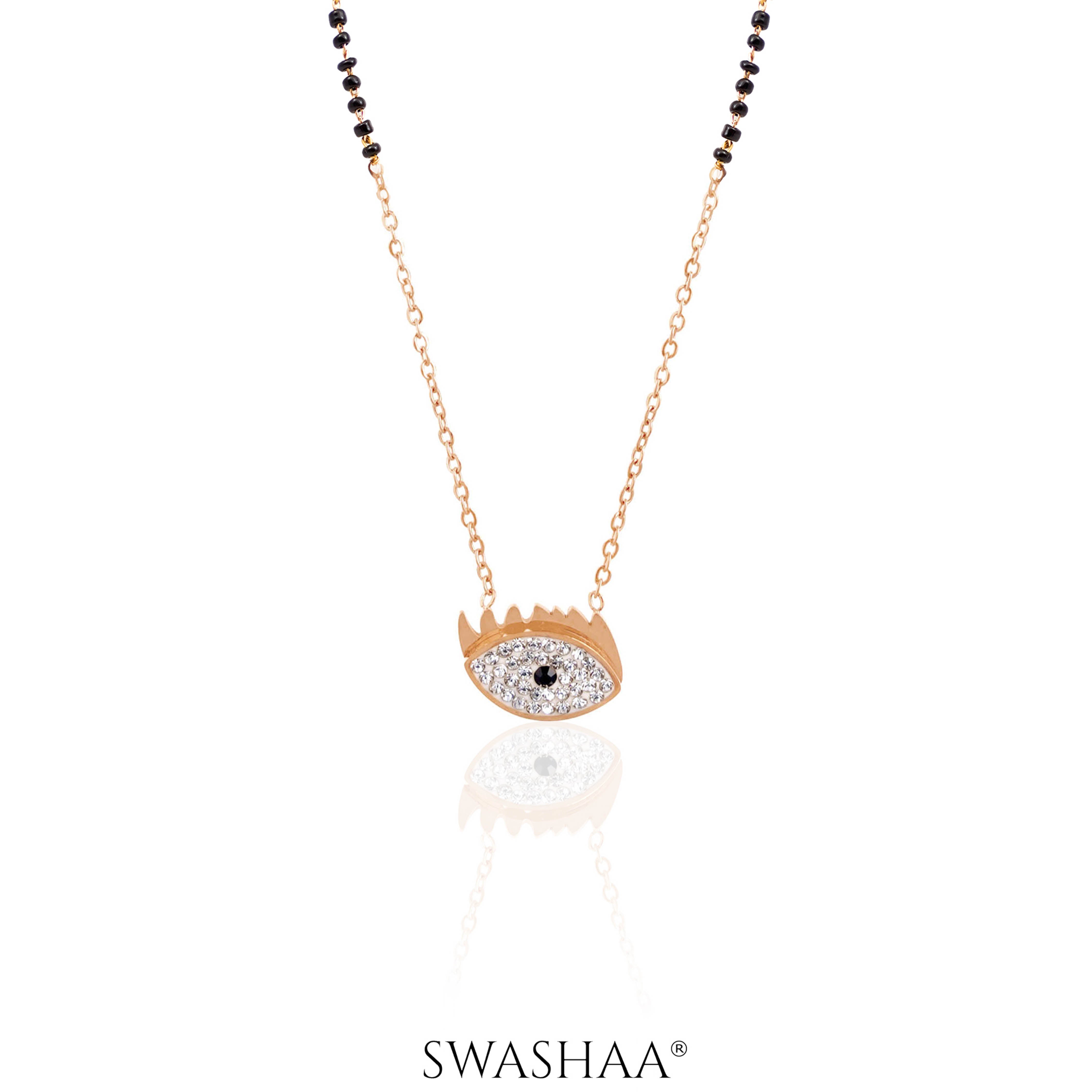 Aliana Rosegold Plated Mangalsutra