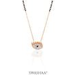 Aliana Rosegold Plated Mangalsutra