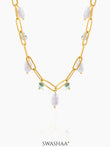 Alka Pearl 18K Gold Plated Necklace