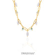 Alka Pearl 18K Gold Plated Necklace