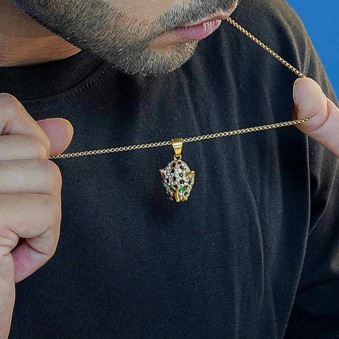 Amur Golden Men's Chain Pendant - Swashaa