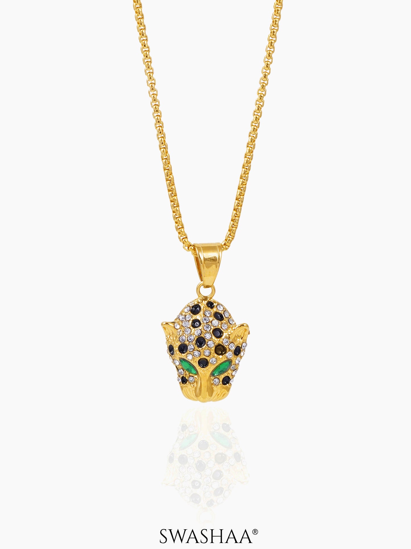 Amur 18K Gold Plated Men's Chain Pendant