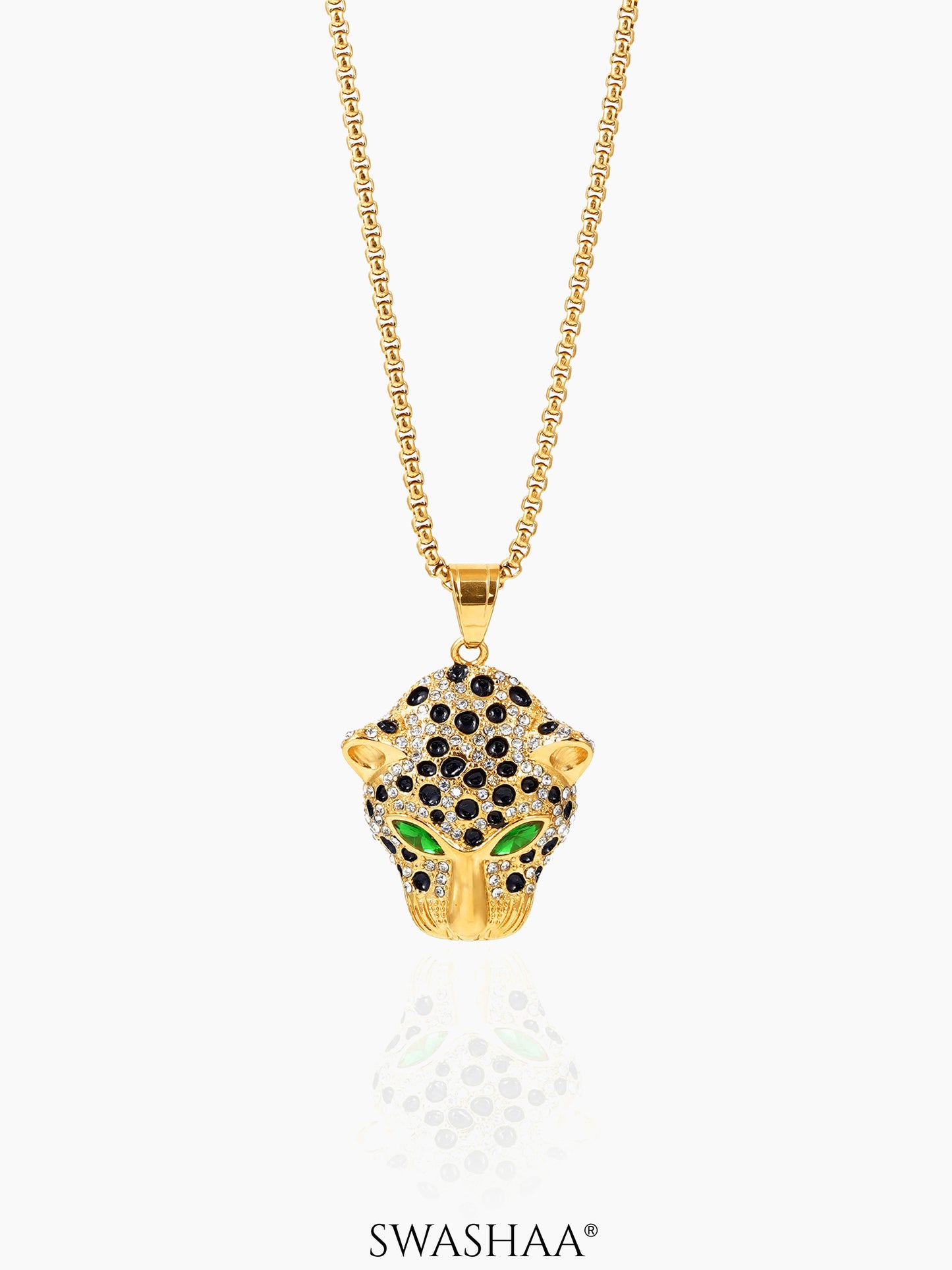 Amur 18K Gold Plated Men's Chain Pendant