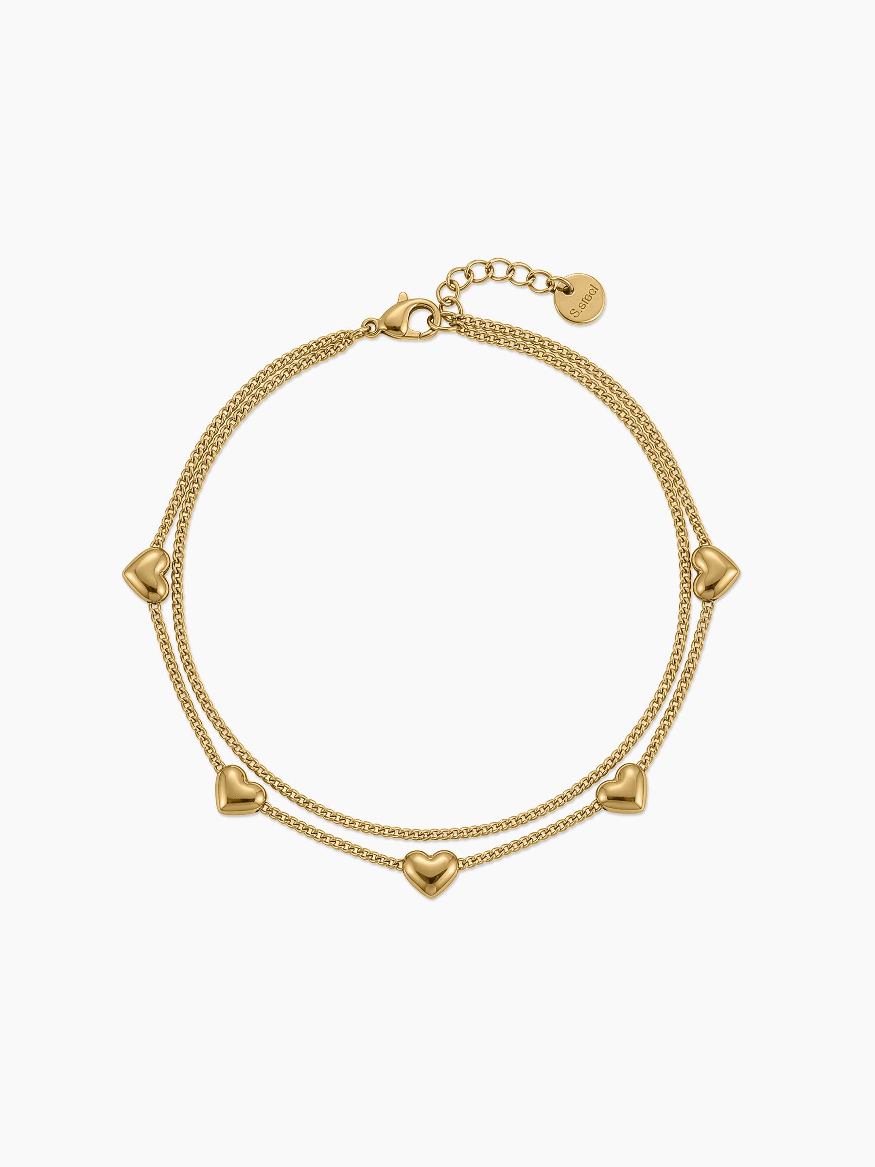 Anara Heart Women's Anklet - Swashaa