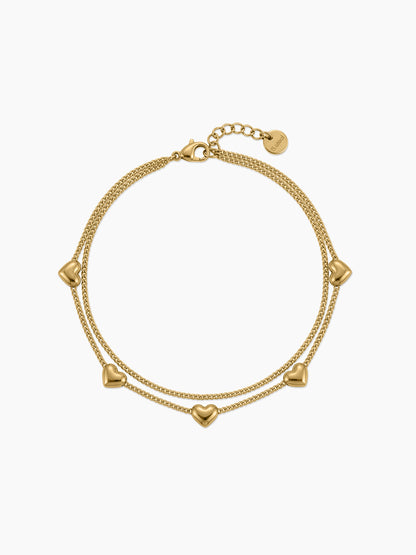 Anara Heart Women's Anklet - Swashaa