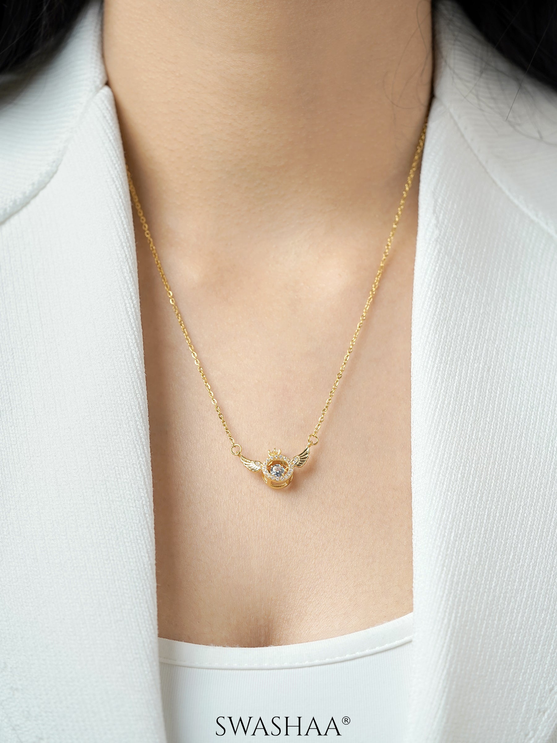 Angel Ring Necklace